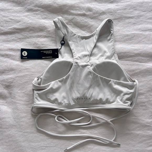 YoungLA | Urban Wrap Bra in Rain Cloud - Picture 6 of 8